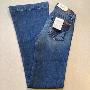 7 For All Mankind Jeans 23X31.5 Dojo Lake Blue NWT